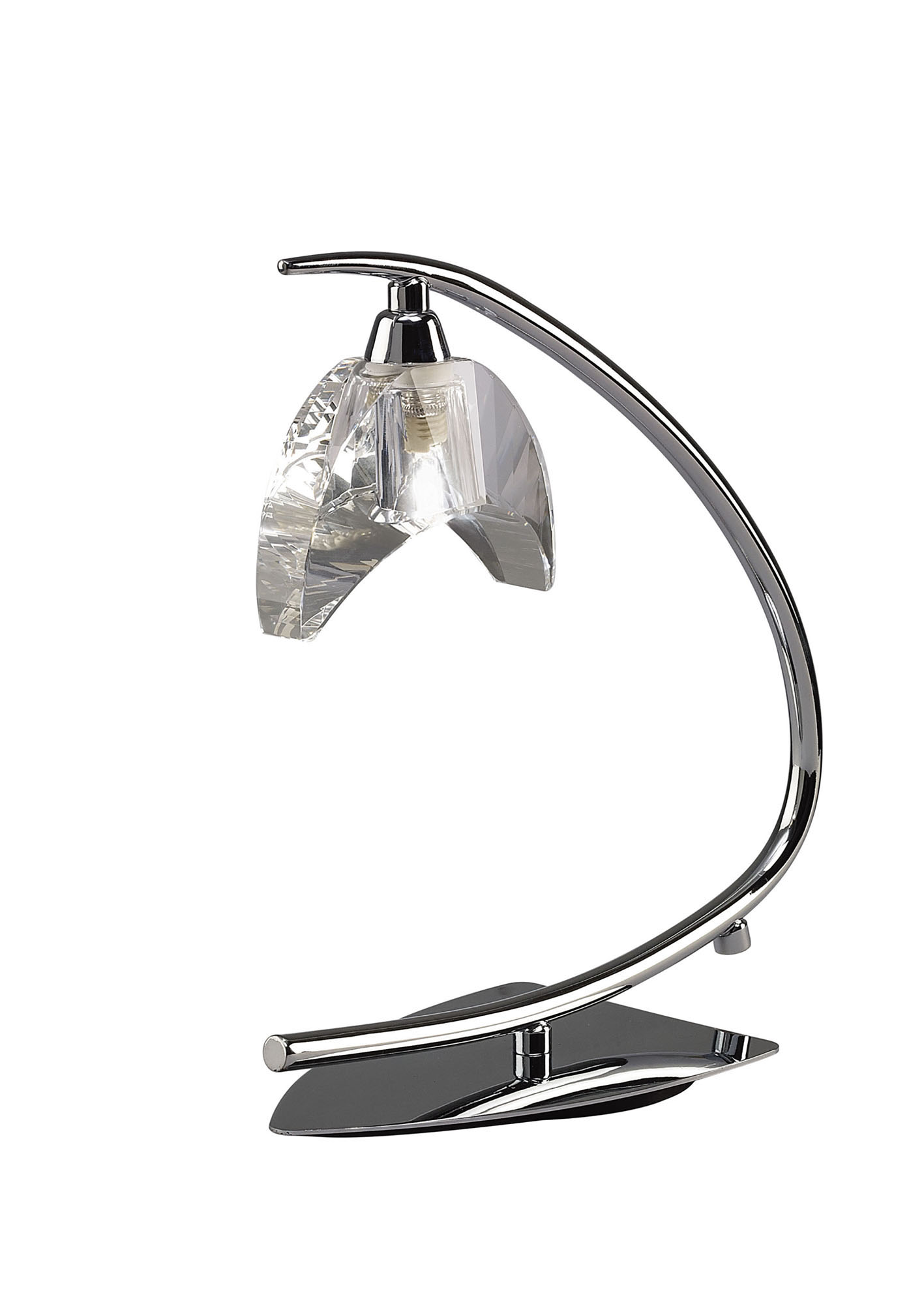 Eclipse Polished Chrome Table Lamps Mantra Armed Table Lamps